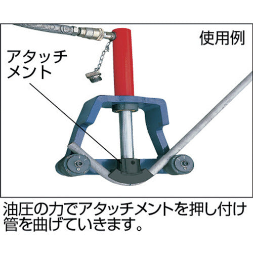 スーパー　パイプベンダー（油圧式）適用パイプ呼び：１５Ａ・２０Ａ・２５Ａ　能力：１００ｋＮ　シリンダーストローク：１５０　SPB1025N　1 台