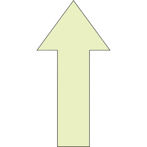 그린 크로스 축광 화살표 스티커 직진 1150411031 1 장