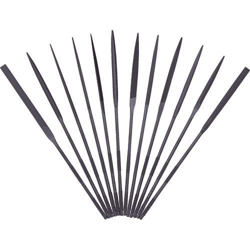 TUBOSAN Precision File Set of 12 ST01256T 1 S