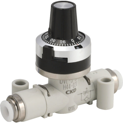 CKD Dial Needle Valve DVL Series DVL-S-10-H88-400 1 pc