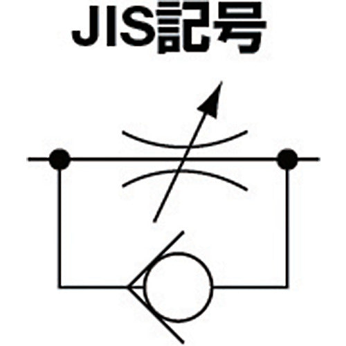 CKD 다이얼 부착 니들 밸브 DVL 시리즈 DVL-S-10-H88-400 1개