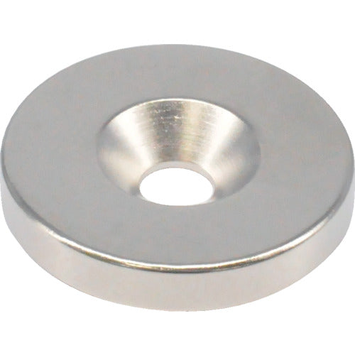 ＭＡＧＮＡ　ネオジ磁石プレートキャッチ（丸形）（３個入）　1-NC24R　1 袋