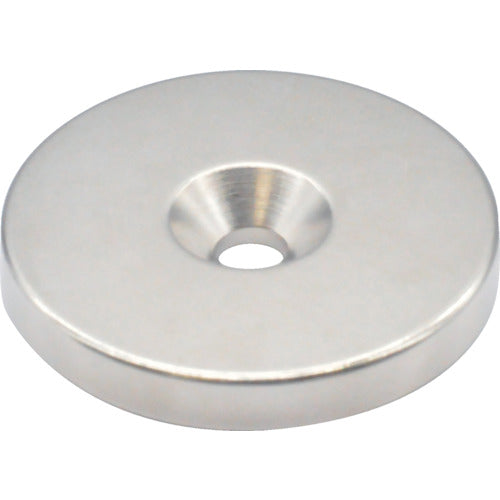 ＭＡＧＮＡ　ネオジ磁石プレートキャッチ（丸形）（３個入）　1-NC35R　1 袋