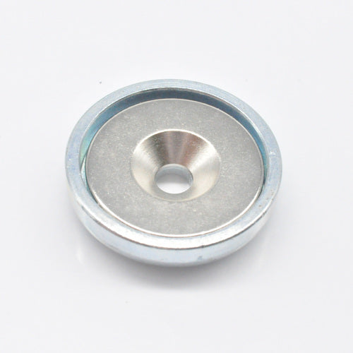 MAGNA Neodymium magnet plate catch (round, with cap) (3 pieces) 1-NCC29R 1 bag