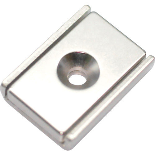 MAGNA Neodymium magnet plate catch (square, with cap) (3 pieces) 1-NCC35L 1 bag