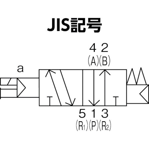 ＣＫＤ　電磁弁　パイロット式５ポート弁　４ＧＡ・４ＧＢシリーズ　Ｒｃ３／８　4GA410-10-3　1 台