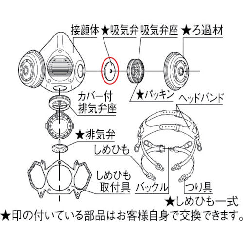 シゲマツ　交換用しめひも　DHHB410000　1 個