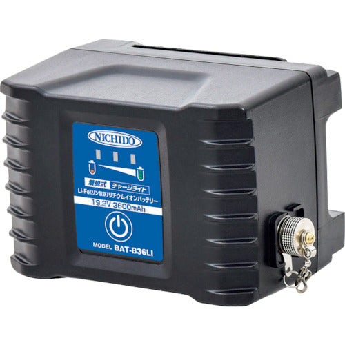 ＮＩＣＨＩＤＯ　着脱式チャージライトＬＩＦＥ予備バッテリー　BAT-B36LI　1 台