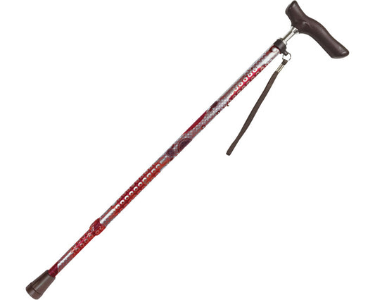 Telescopic joint Japanese pattern walking stick / 68-NJ5 Temari 1 piece