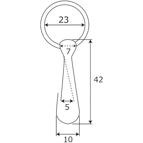 ＷＡＫＩ　小型ナスカンＮＯ．５　ＢＫ−９５４　４７３４ＫＲ−１００　BK-954　1 個