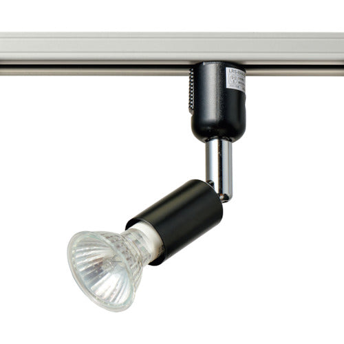 ＥＬＰＡ　ライティングバー用ハロゲンライト付属スポットライト　ブラック　LRS-BH40C(BK)　1 個