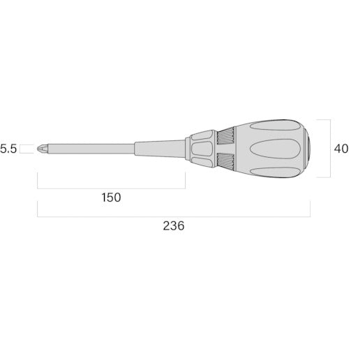 후지 화살 전공 드라이버(흑금) 526D-BG 1개