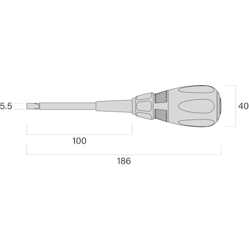 후지 화살 전공 드라이버(흑금) 554D-BG 1개