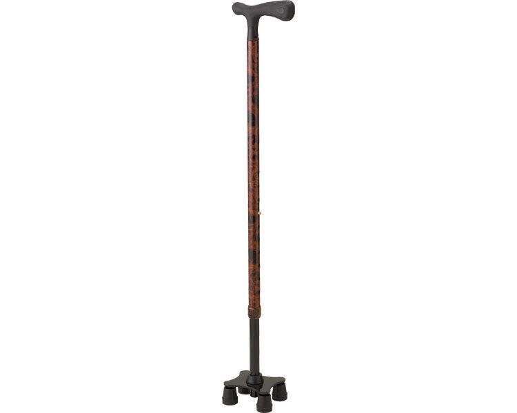Slim four-pronged cane / SSS-13 Woody 1 piece