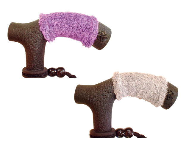 すべり止めグリップバンド“ふあふあ”2ヶ組 / パープル×グレー　1 組