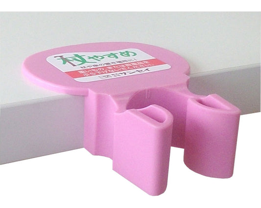 Cane rest T-shaped / tue-T pink 1 piece