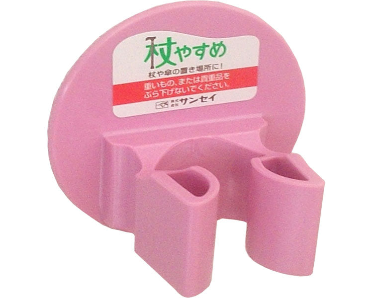 Cane rest L-shaped / tue-L pink 1 piece