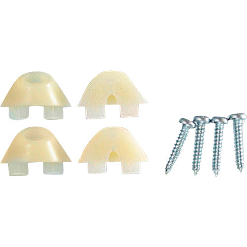 WAKI Back Panel Stopper IF-002 Natural 4 Pieces IF-002 1 PK