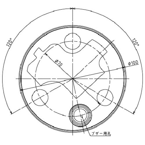 パトライト　マウントラバー　SZ-200A　1 個