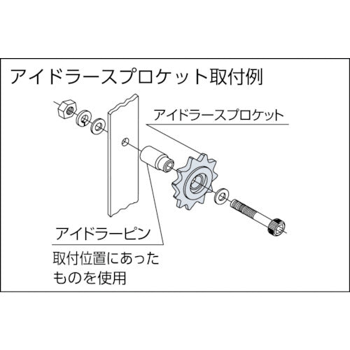 ＫＡＮＡ　ダブルアイドラースプロケット３５　WID35C16D10　1 個