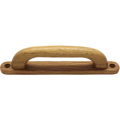 ＷＡＫＩ　座付木製ハンドル　ＴＷ−３９０　１２０ｍｍ　クリヤー　TW-390　1 個