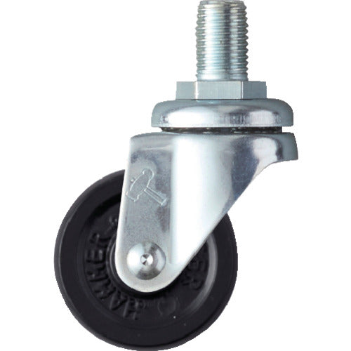 Hammer Semi-threaded Swivel Rubber Wheel 32mm UNF3/8 420A-R32 1 pc