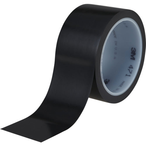 3M 고기능 라인 테이프 471 블랙 50mmX18.2m R 471 BLA 50X18 R 1권