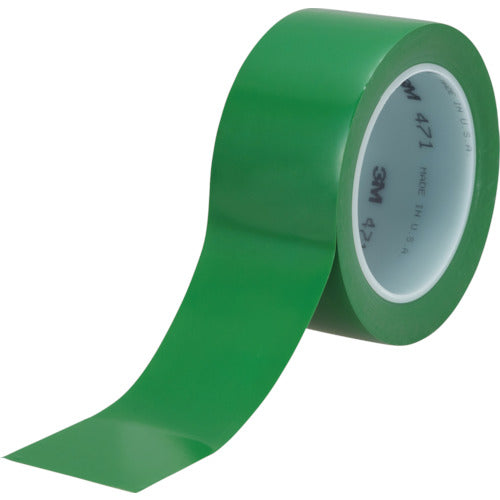 3M 고기능 라인 테이프 471 녹색 50mmX18.2m R 471 GRE 50X18 R 1권