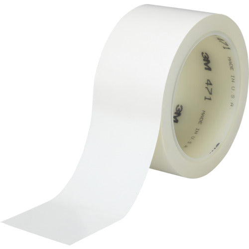 3M 고기능 라인 테이프 471 화이트 50mmX18.2m R 471 WHI 50X18 R 1권