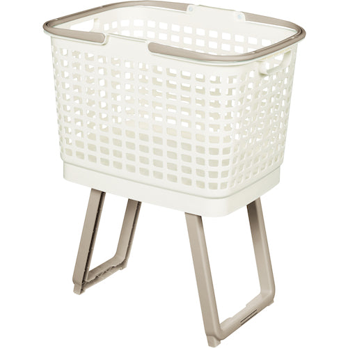 Himalaya Chemical Waist-Comfortable Basket 1561 White Gray 445 x 315 x 305 156147 1 pc