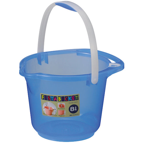 히말라야 화학 축제 버킷 클리어 6033 8 형 클리어 블루 603313 1 개