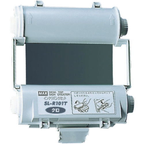 MAX Bepop Disposable Ink Ribbon Cassette Black SL-R101T 1 piece