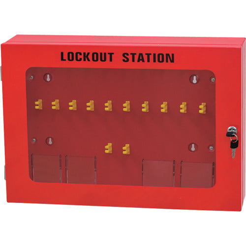 세이프 란 록 아웃 스테이션 관리 박스 J2435 1 쌍