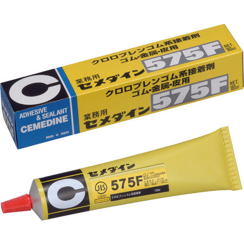 セメダイン　５７５Ｆ　１８０ｍｌ　（淡黄色・クロロプレンゴム系）　ＲＫ−１２６　RK-126　1 個