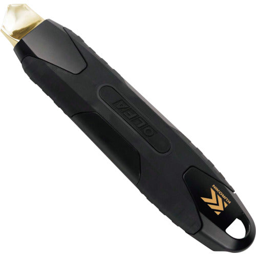 フジ矢　メタルカッターナイフ（黒金）　FK02A-BG　1 本
