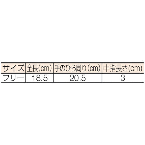 丸和ケミカル　指出しすべり止手袋　21　1 双