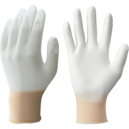 SHOWA Urethane Backless Gloves B0400 Power Fit Gloves White M Size B0400M 1 Pair