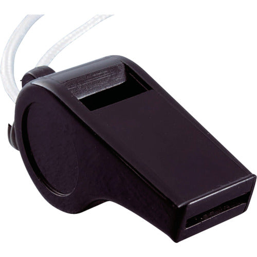 トーヨーセフティ　ホイッスル（プラスチック・大型）黒　NO-22　1 個