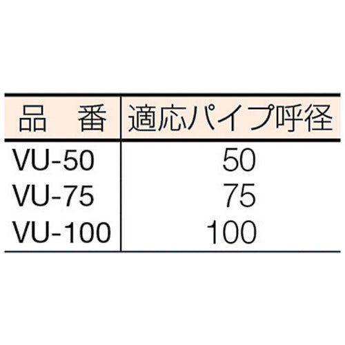 ハウスＢ．Ｍ　コンビ軸排水マス用ホルソー　VU-100　1 本