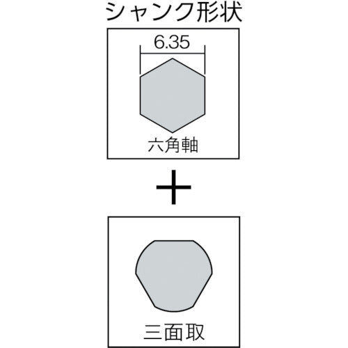 ハウスＢ．Ｍ　コンビ軸排水マス用ホルソー　VU-75　1 本