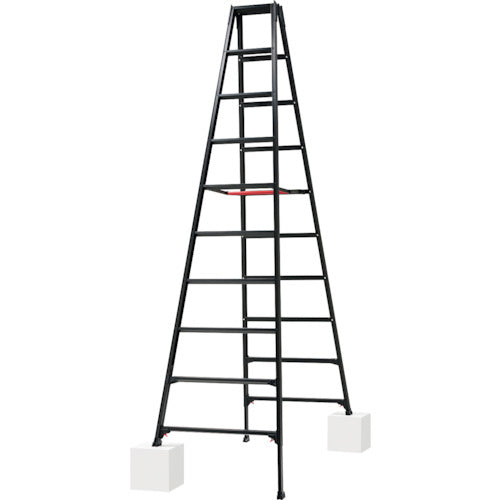 Hasegawa Telescopic Stepladder (Black Label) RYZB-30 (10143) RYZB-30 1 unit