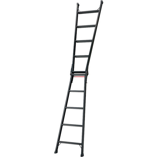 ハセガワ　ハシゴ兼用脚立（ブラックレーベル）ＲＨＢ−１５（１００３）　RHB-15　1 台