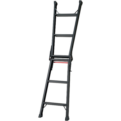 ハセガワ　ハシゴ兼用脚立（ブラックレーベル）ＲＨＢ−０９（１００１）　RHB-09　1 台