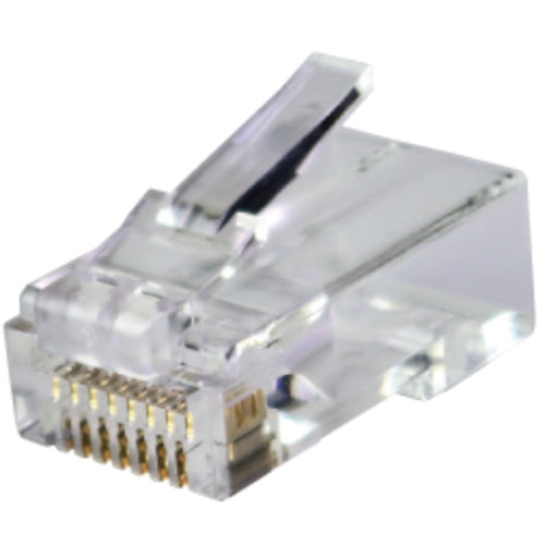 ＪＥＦＣＯＭ　モジュラープラグ（貫通タイプ）　MJS-808TC　1 袋