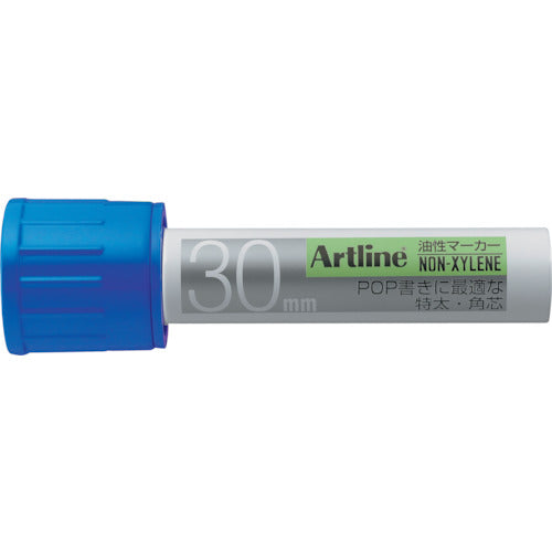 シヤチハタ　アートライン油性マーカー角３０　青　K-123-B　1 本