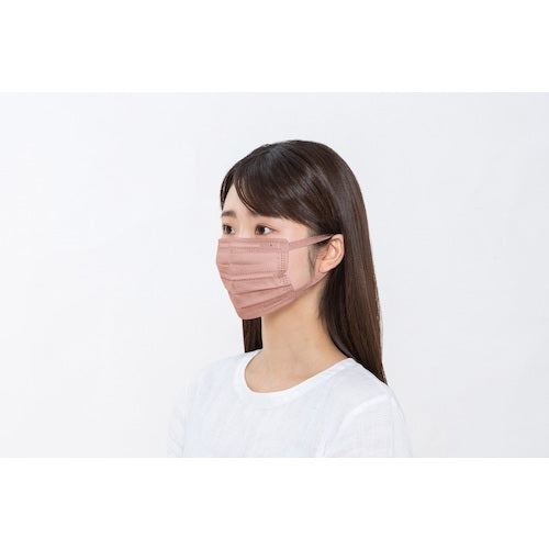 ＩＲＩＳ　２９０４００　ＤＡＩＬＹ　ＦＩＴ　ＭＡＳＫ　プリーツ　ふつうサイズ　７枚入　ピンク　PK-D7LP　1 袋