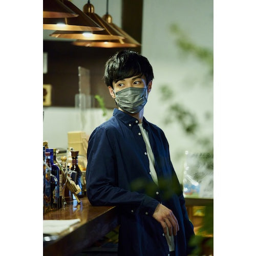 ＩＲＩＳ　２９０４０６　ＤＡＩＬＹ　ＦＩＴ　ＭＡＳＫ　プリーツ　ふつうサイズ　７枚入　グレー　PK-D7LG　1 袋