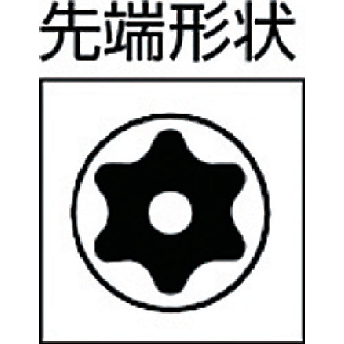 TRUSCO 헥스 로브 L형 렌치 T10H THX-10 1개