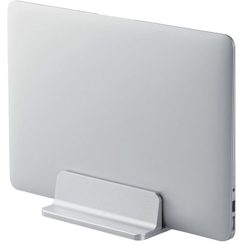 エレコム　ノートＰＣスタンド　縦置き　１台用　シルバー　PCA-LTSV01SV　1 台