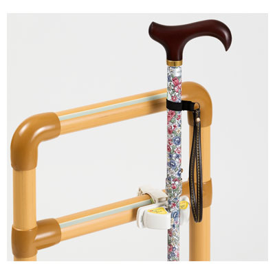 Cane holder Tsuepon SBL for handrail pipes / TH-S002BL 1 piece